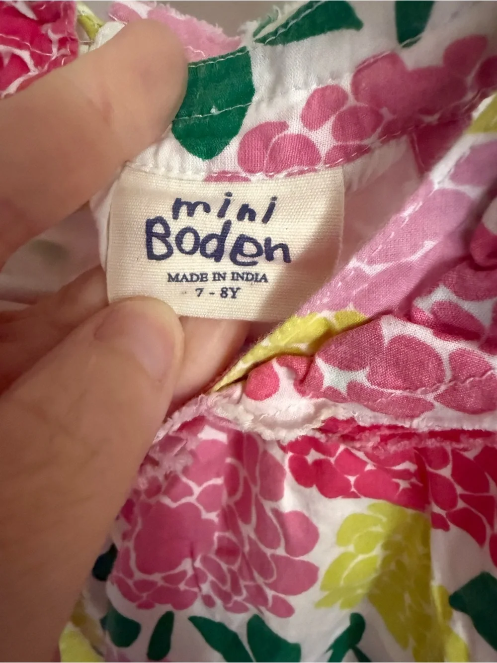 Mini Boden Hydrangea Dress